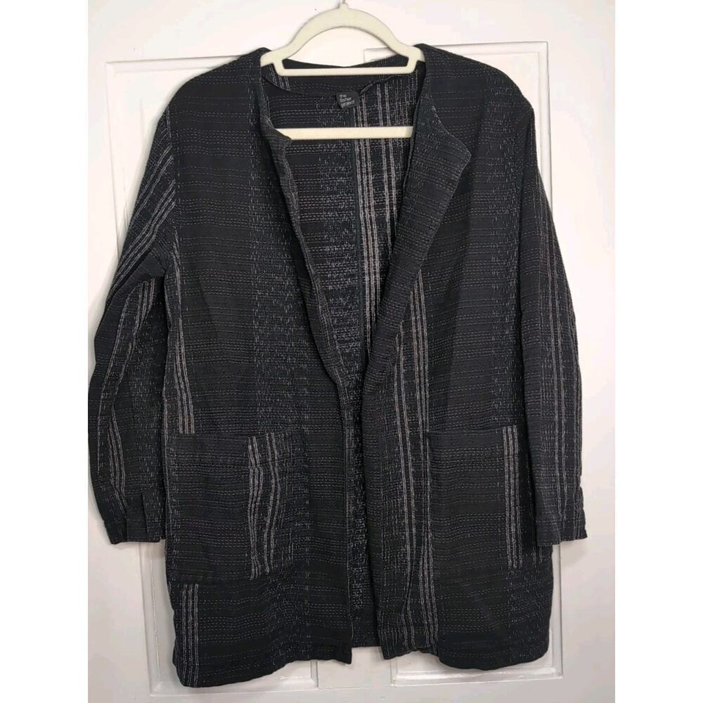 Eileen Fisher "Koshi Crossings" Jacket The Fisher Project Open Woman's M (871) - Picture 1 of 5